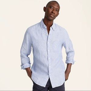 J. Crew Slim Baird McNutt Irish Linen Shirt